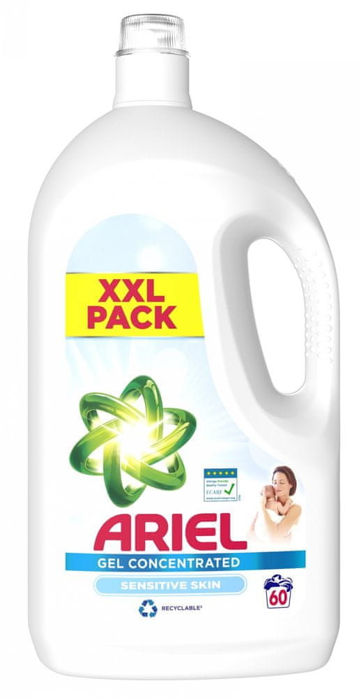 Ariel płyn do prania 3.300 L Sensitive Skin 60 dawek