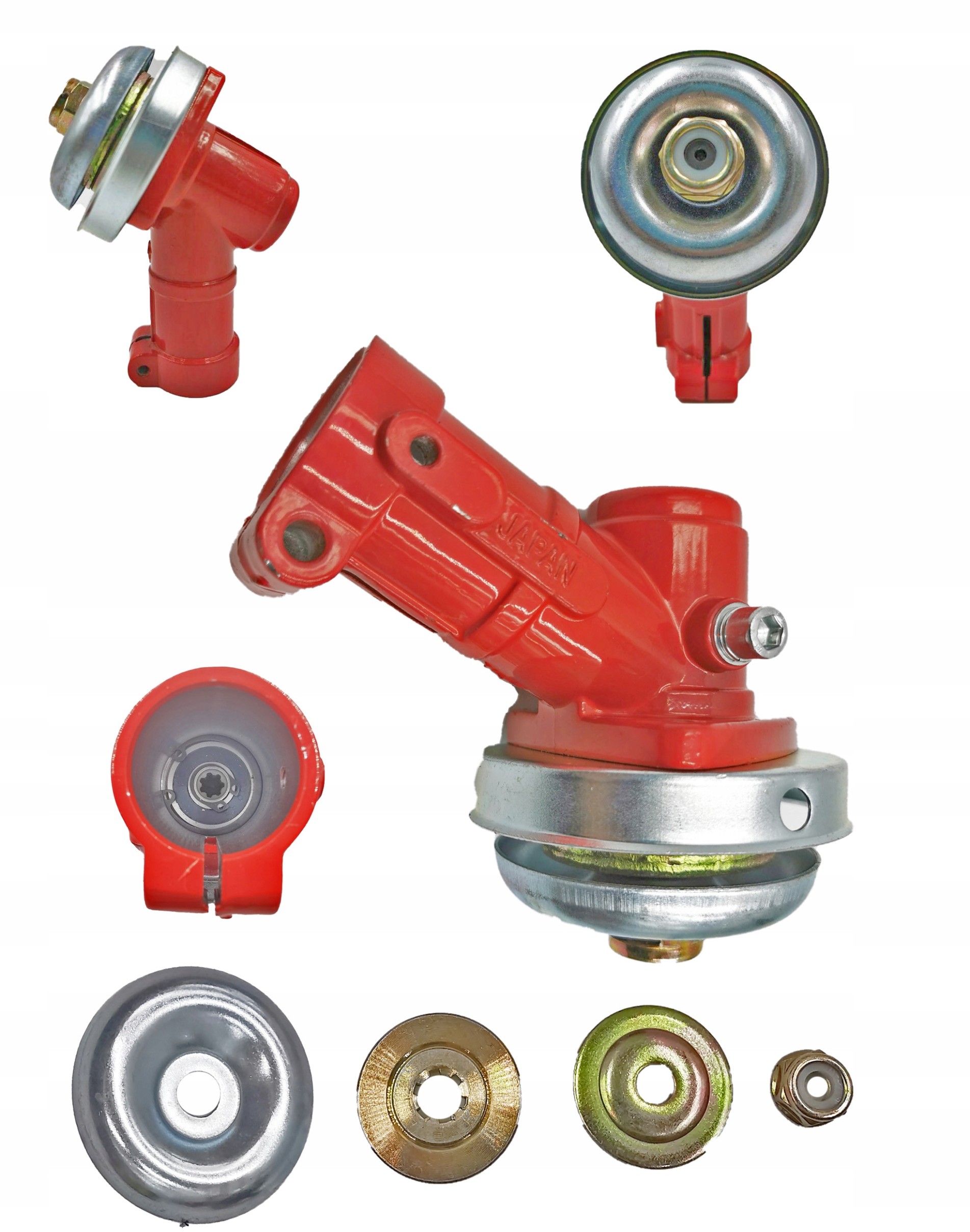 NAC Przekładnia Kątowa Do Kosy 7 Frezów 26mm Flora