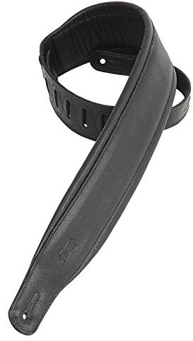 Levy's Leathers levy LED's leathers PM32-BLK Garment skórzany pasek z zamkiem do tapicerki  czarna PM32-BLK