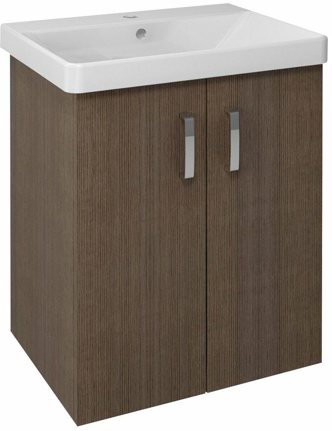 Sapho THEIA szafka umywalkowa 56,4x70x43,5cm 2 drzwiczki sosna rustykalna TH065) TH062-1616