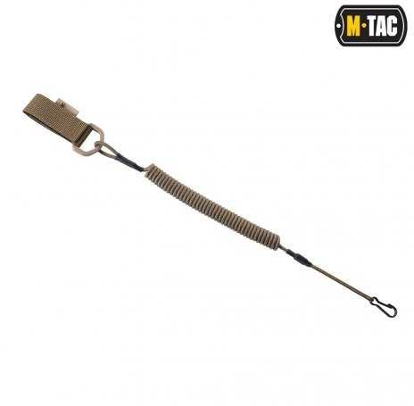 M-TAC M-Tac smycz linka zabezpieczająca do broni z D-ringiem Coyote M-TAC.MTC-SSWDR-CO