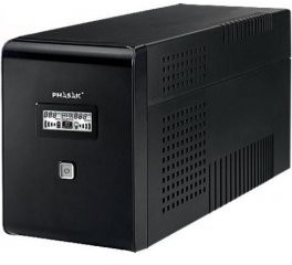 Phasak PH 9420-systme zapewnia ciągłość zasilania (2000 VA LCD USB + RJ45) 26815