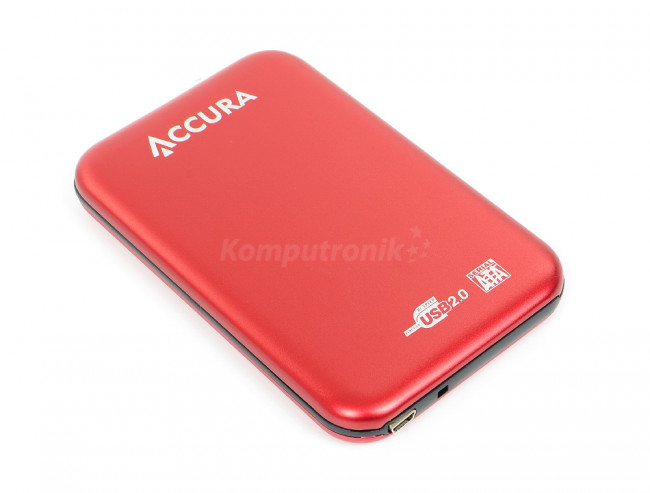 Accura Accudrive 500GB czerwony (ACC500GBRE)