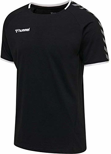Hummel Hummel T-shirt chłopięcy Hmlauthentic Kids Training Tee czarny czarny/biały 176 205380-2114-176