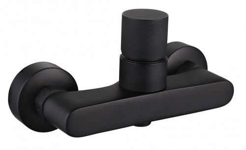 Metal-Hurt Bateria SOVO BLACK natryskowa ścienna bez natrysku czarny mat BJJ206B