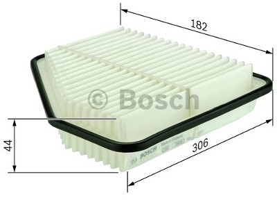 Фото - Повітряний фільтр Bosch Filtr powietrza  F 026 400 166 