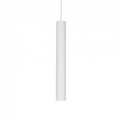 Ideal Lux Lampa wisząca Tube SP1 Medium 211701 nowoczesna oprawa w kolorze białym 211701