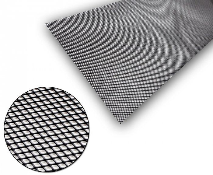 Motos Siatka tuningowa Czarna 5mm x 3mm 100cm x 40cm BL 5X3 40X100