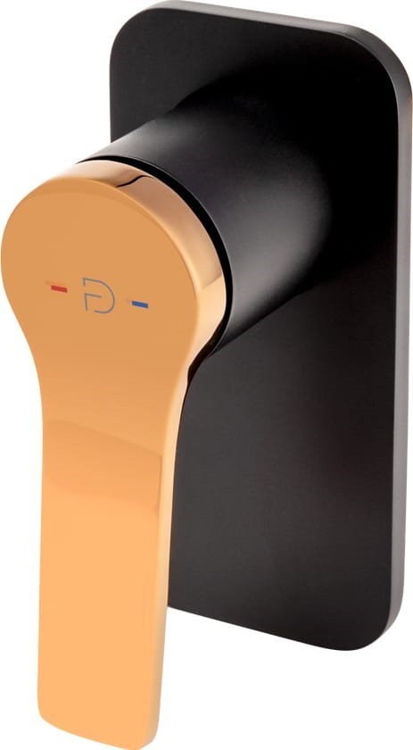 F-DESIGN FDesign SEPPIA FD1-SPA-7PA-25 czarny + różowe złoto miedź