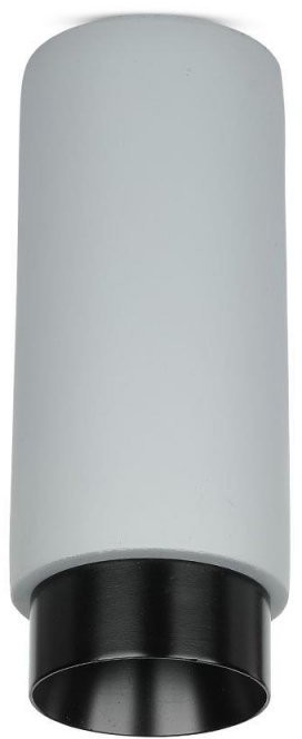 v-tac Oprawa V-TAC GIPS BETON GU10 Natynkowa Szary/Czarny Mat VT-865