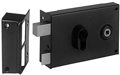 Abus ABUS fe9762207 A jego H Horizontal ten G wkładka do zamka, z uchwytem i z otworem na klucze, na lewej zewnętrznej do 80 X 140