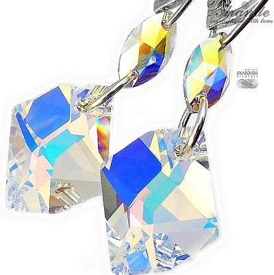 Swarovski Promocja Eleganckie Kolczyki Aurora