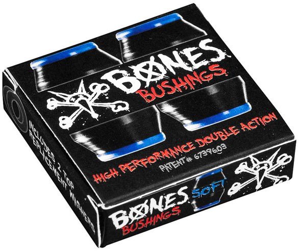 BONES bushings BONES BUSHINGS BLACK/BLUE SOFT