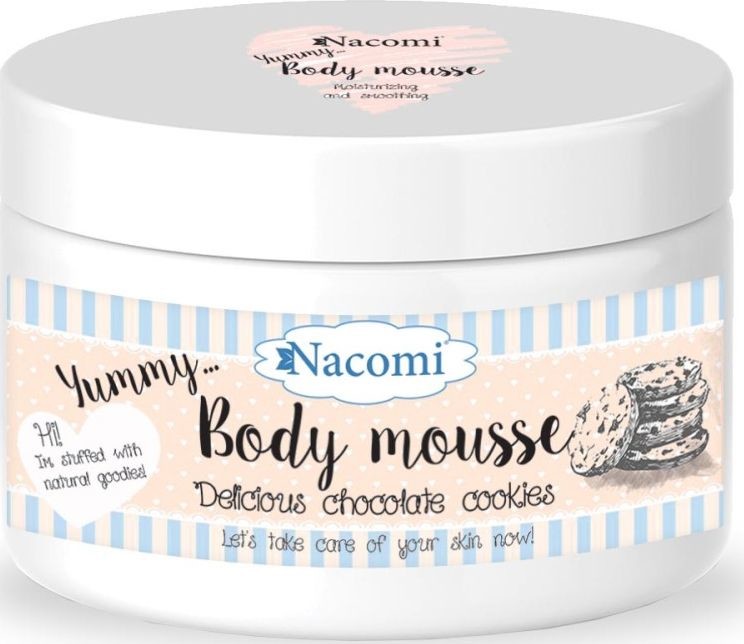 Nacomi Body Mousse mus do ciała Czekoladowe Ciasteczko 180ml 5902539703054