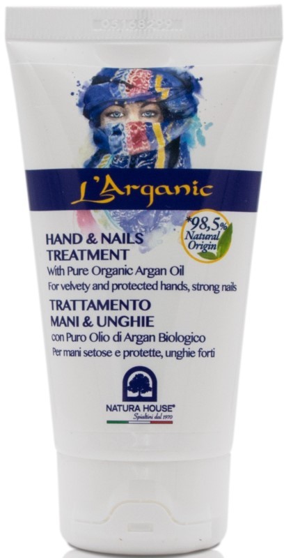 L'ARGANIC L'ARGANIC PIELĘGNACYJNY KREM DO RĄK I PAZNOKCI75ML