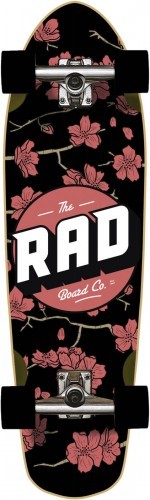 Cruiser Rad Deskorolka RAD Blossom czarna blossom czarna