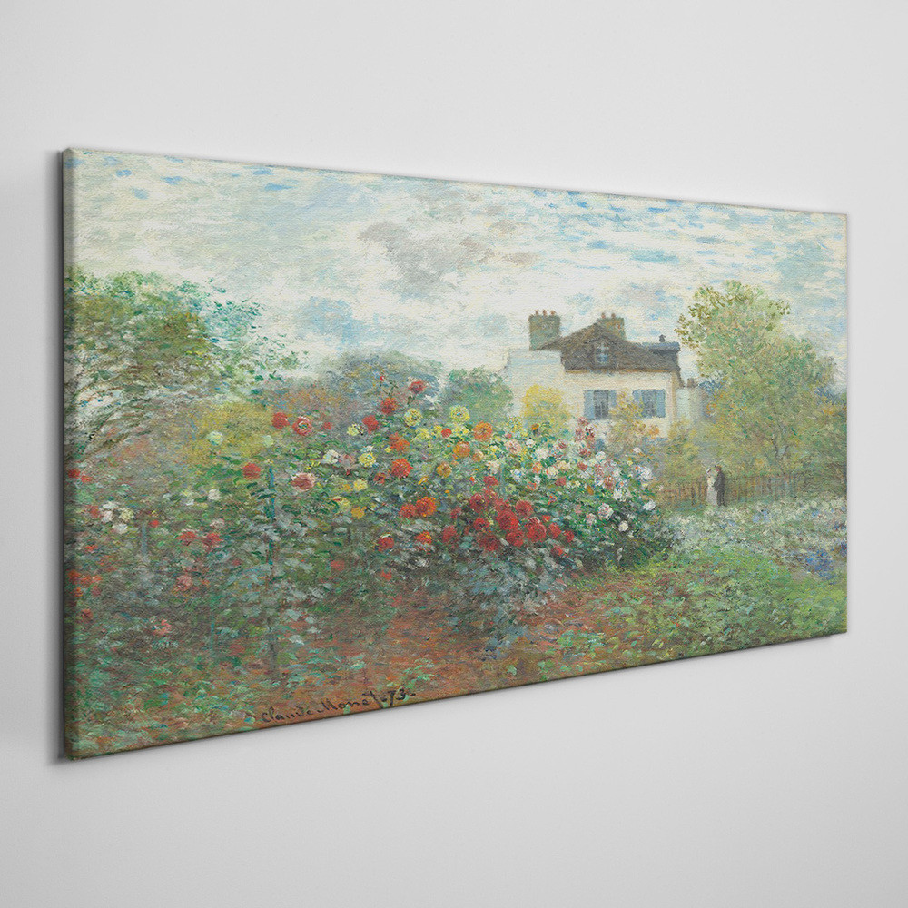 PL Coloray Obraz na Płótnie Ogród Natura Monet 120x60cm