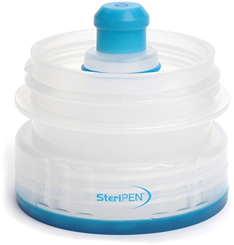 Steripen filtr wstępny na butelki z szeroką szyjką Pre Filter for Wide Mouth Water Bottles, przezroczysty i niebieskim, SP-PF-i SP-PF-I