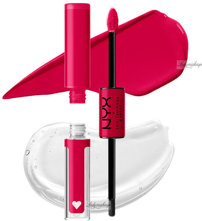 NYX professional makeup Professional Makeup - SHINE LOUD HIGH PIGMENT LIP SHINE - Płynna, dwustronna pomadka do ust - 6.8 ml - WORLD SHAPER