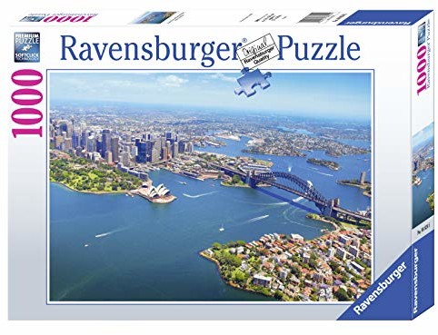 Ravensburger PUZZLE Puzzle 88824 88824-Opera House i Harbour Bridge, Sydney, Australia-1000 części 88824