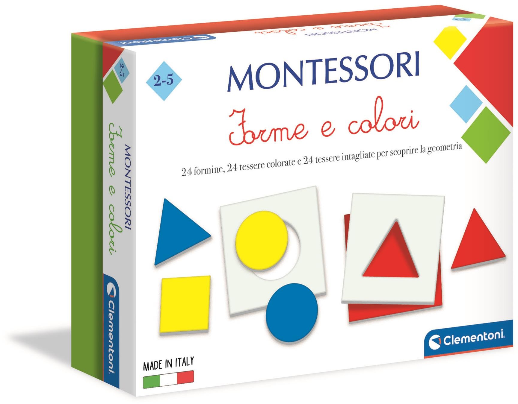 Clementoni Montessori Kształty i kolory 50692