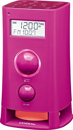 Sangean Sangean alarm stacji radiowych (FM/MW tuner, LCD) liliowy