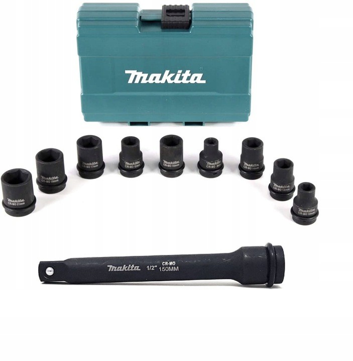 Makita B-66232 Nasadki Udar 1/2 8-21mm +przedłużka