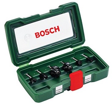 Bosch Zestaw frezów Promoline 6 elementów)