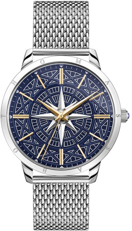 Thomas Sabo Zegarek męski Rebel Spirit Compass WA0350-201-209-42MM