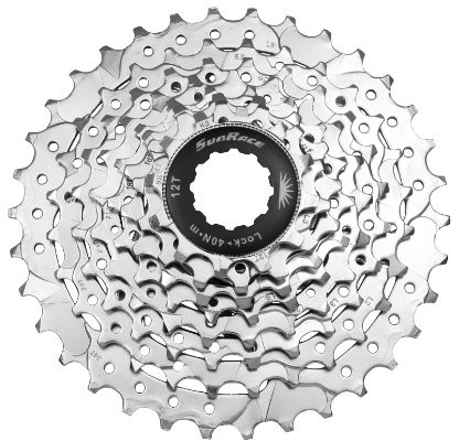 SunRace kaseta 8 X 11-32 Srebrny rower 688AU-N
