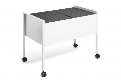 Durable Wózek na teczki zawieszane Economy 100 Duo szary 3082-10