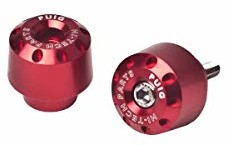 Puig 6641R Końcówki kierownicy krótki model, zestaw 2 szt 6641R