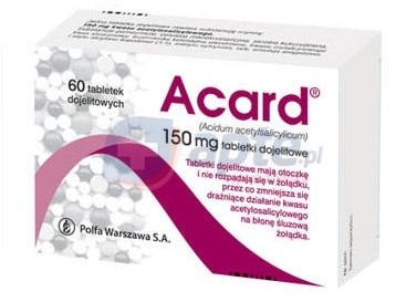 Polfa Acard 150mg 60 szt.