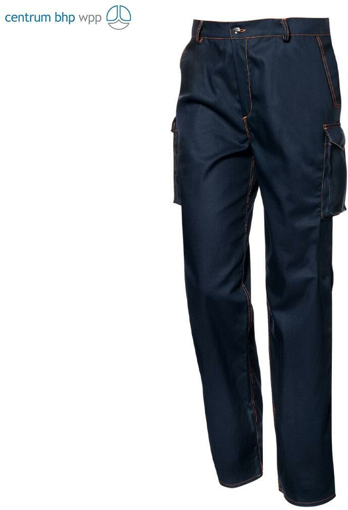 Sir Safety SPODNIE OCHRONNE SIR POLYTECH; EN ISO 11611, EN ISO 11612, EN 1149-5, EN 13034, CEI EN 61482-1-2; NAVY