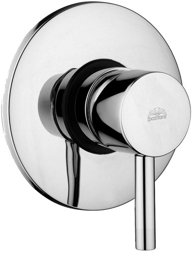 Paffoni Light Bateria prysznicowa podtynkowa złota LIG010HG70