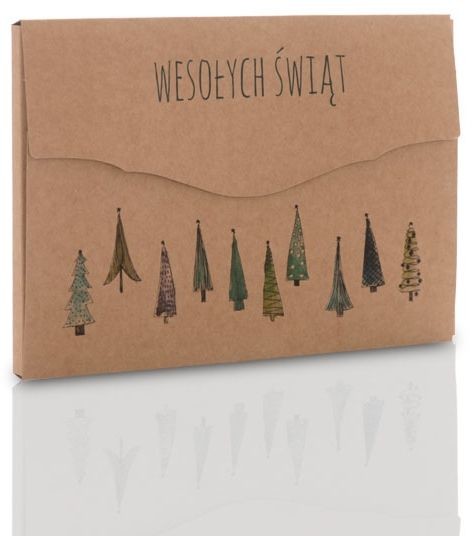 Teczka świąteczny las na zdjęcia 13x18