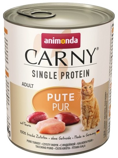 Animonda Carny Carny Single Protein Adult Indyk puszka 800g