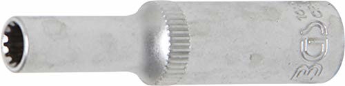 BGS nasadka na klucz nasadowy Gear Lock, 1/4 cala, głęboka, 5 MM, 1 sztuki, 10155