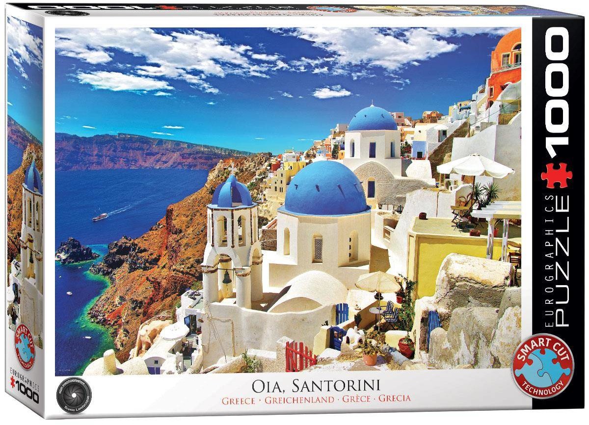 Eurographics Puzzle 1000 Oia Santorini Greece 6000-0944 -