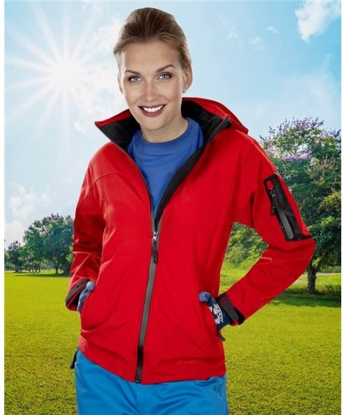 ARDON ANIMA H2002/H2004 damska kurtka softshell z odpinanym kapturem 2 kolory - XS-3XL.