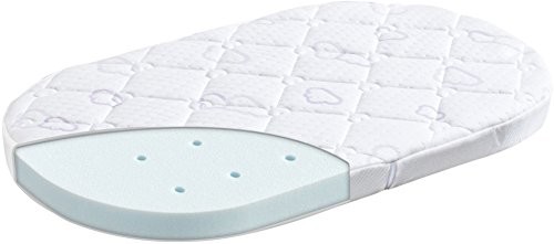 raumeland Brise - materac mały, owalny (do wózka dziecięcego, kołyski) Traeumeland T030723