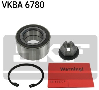 SKF Zestaw łożysk koła VKBA 6780