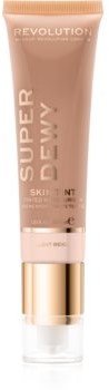 Makeup Revolution Superdewy nawilżający krem tonujący do twarzy odcień Light Beige 55 ml