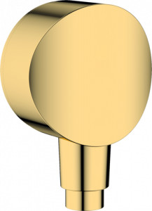 Hansgrohe 26453990 FixFit Przyłącze węża S z zaworem zwrotnym i złączem z tworzywa