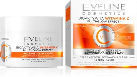 Eveline Cosmetics Rozświetlający krem aktywnie odmładzający - Cosmetics Vit C Face Cream