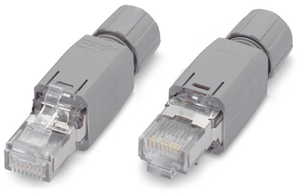 Wago Ethernet rj-45 connector ip20 ethernet 10/100 mbit/s for 750-975