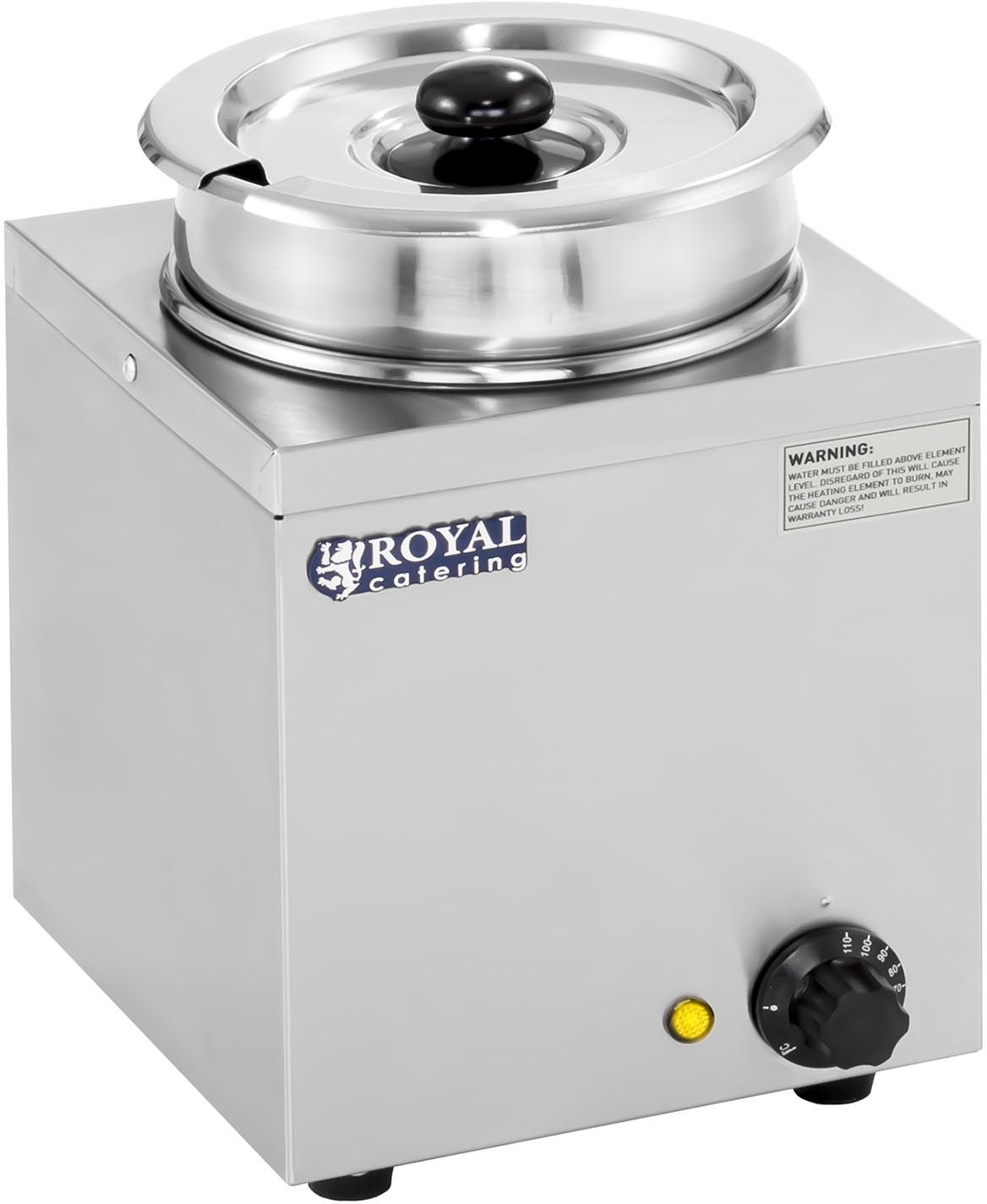 Royal Catering Stacja do zup - 2,75 l - 150 W RCBM-1/4R RCBM-1/4R