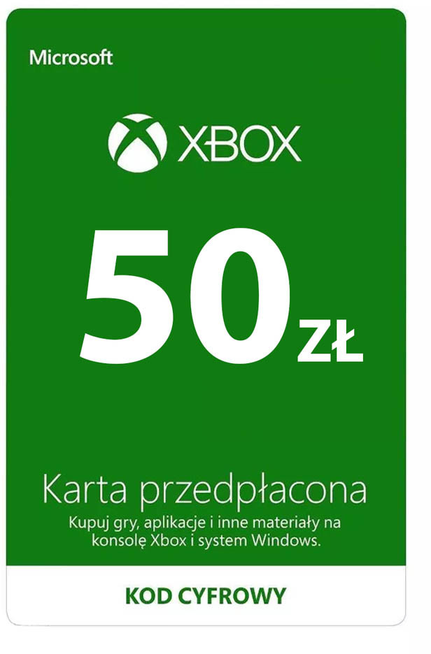 Opinie o Microsoft Xbox Live 50 zł