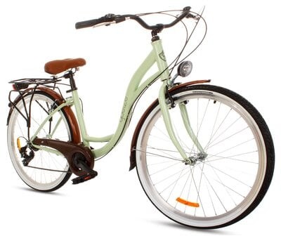 GOETZE Rower miejski Mood 6B 28 cali damski Zielony
