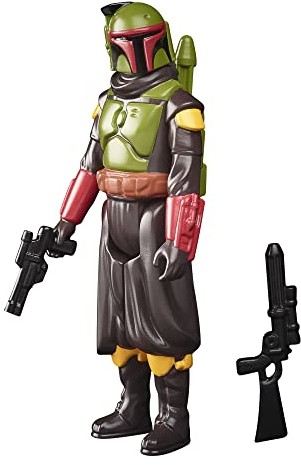 Hasbro Star Wars Gwiezdne Wojny Kolekcja retro Boba Fett (Morak) zabawka 9,5 cm skala Gwiezdne Wojny: Mandaloriańska kolekcjonerska figurka akcji, zabawki dla dzieci 4 i Up F4461